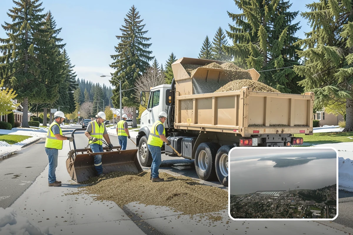 Municipal Stump Grinding in Des Moines, King County, WA - Below-grade grinding removes trip and mowing hazards from public spaces