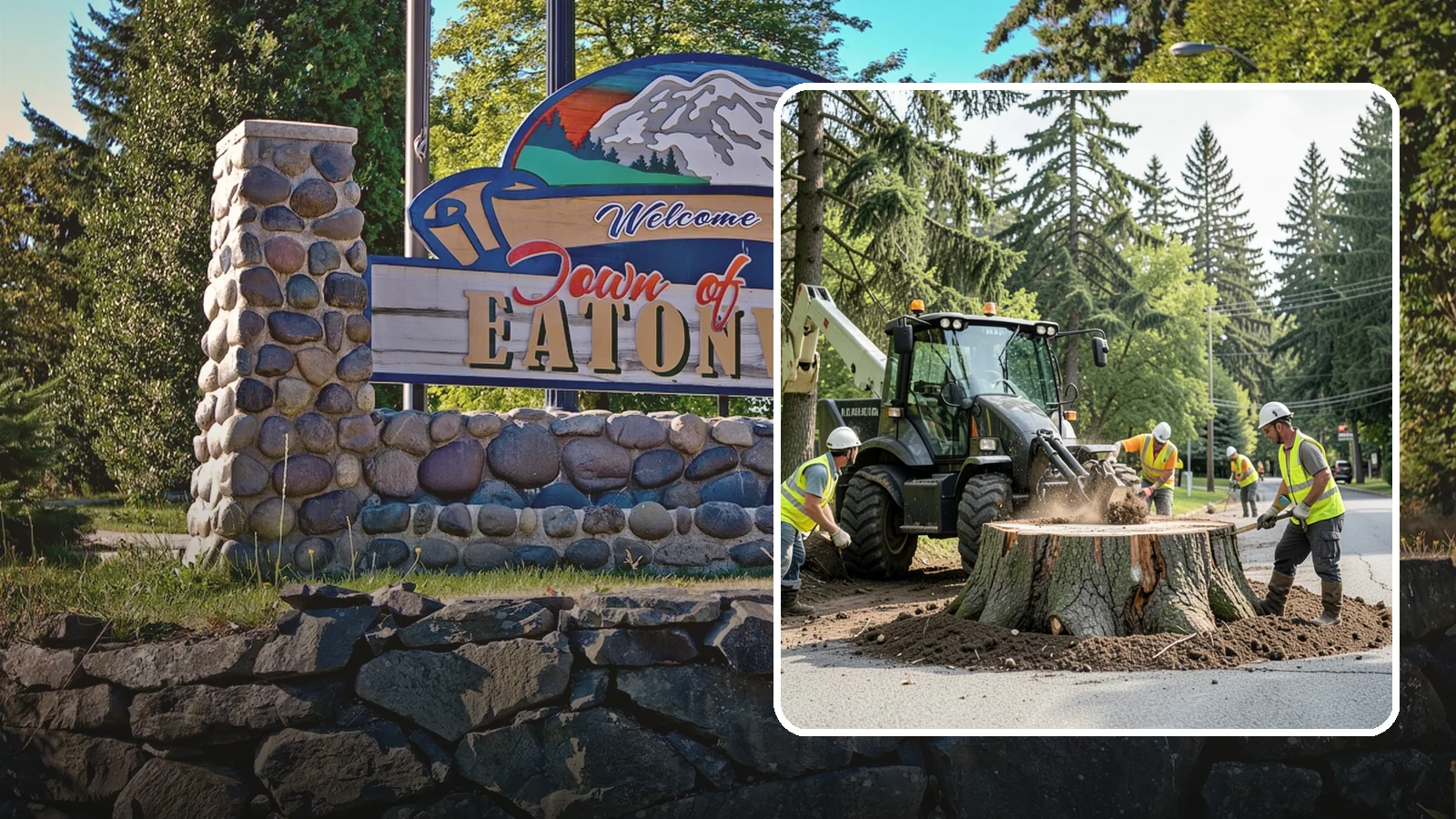 Municipal Stump Grinding in Eatonville, Pierce County, WA - We grind and restore public tree stumps to eliminate trip hazards and prepare sites for replanting or turf across Western...