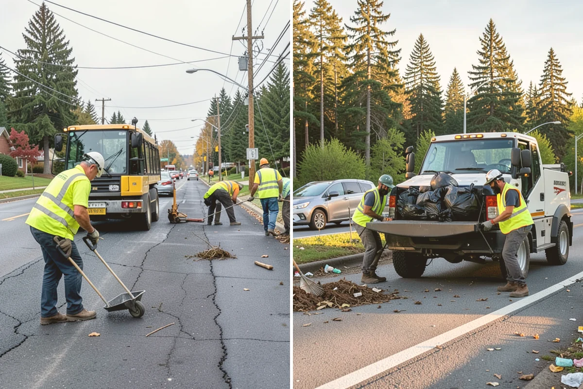 Municipal Stump Grinding in Eatonville, Pierce County, WA - Provide a stump list or map and we schedule utility locates for each location