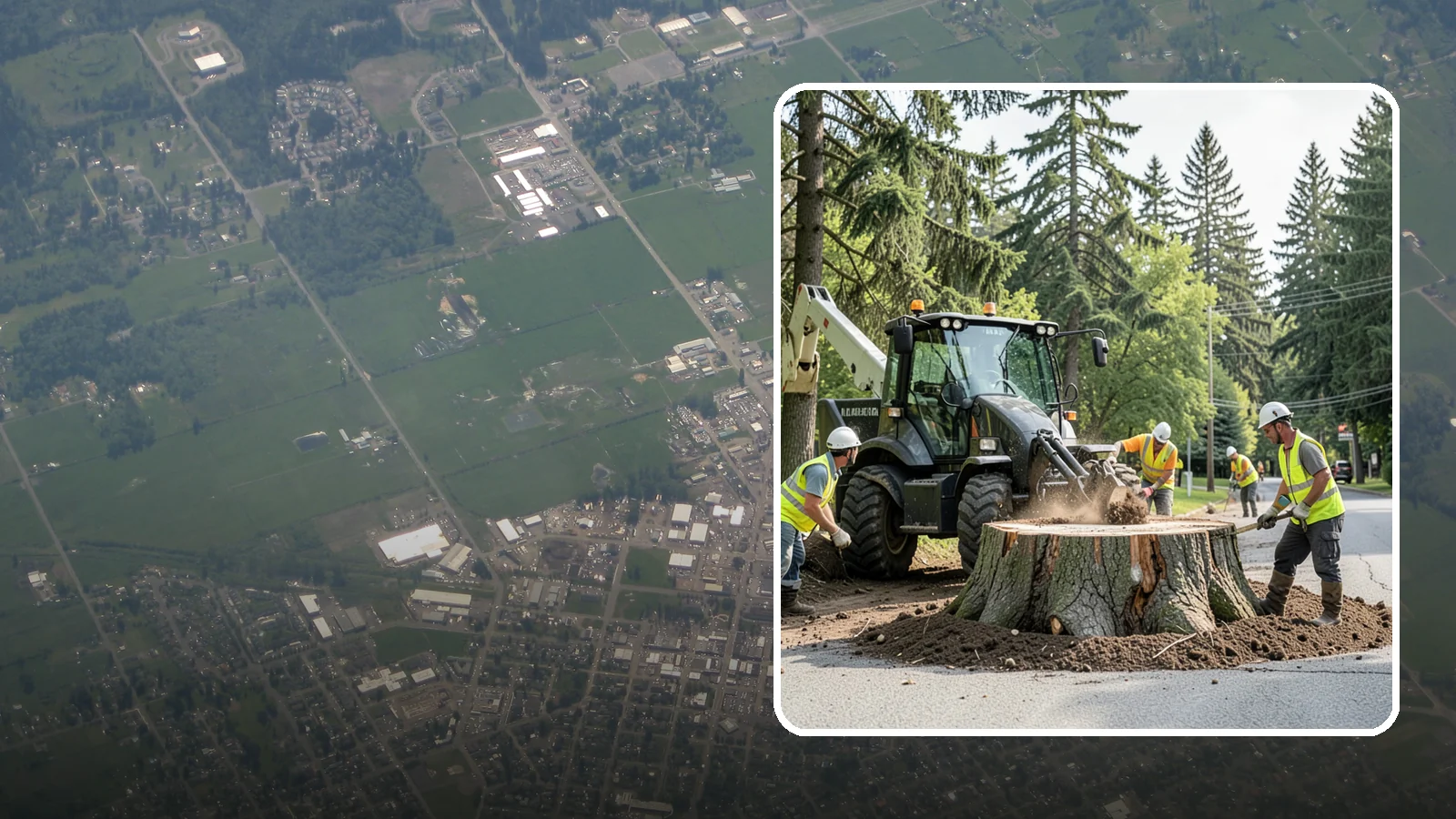 Municipal Stump Grinding in Enumclaw, King County, WA - We grind and restore public tree stumps to eliminate trip hazards and prepare sites for replanting or turf across Western...