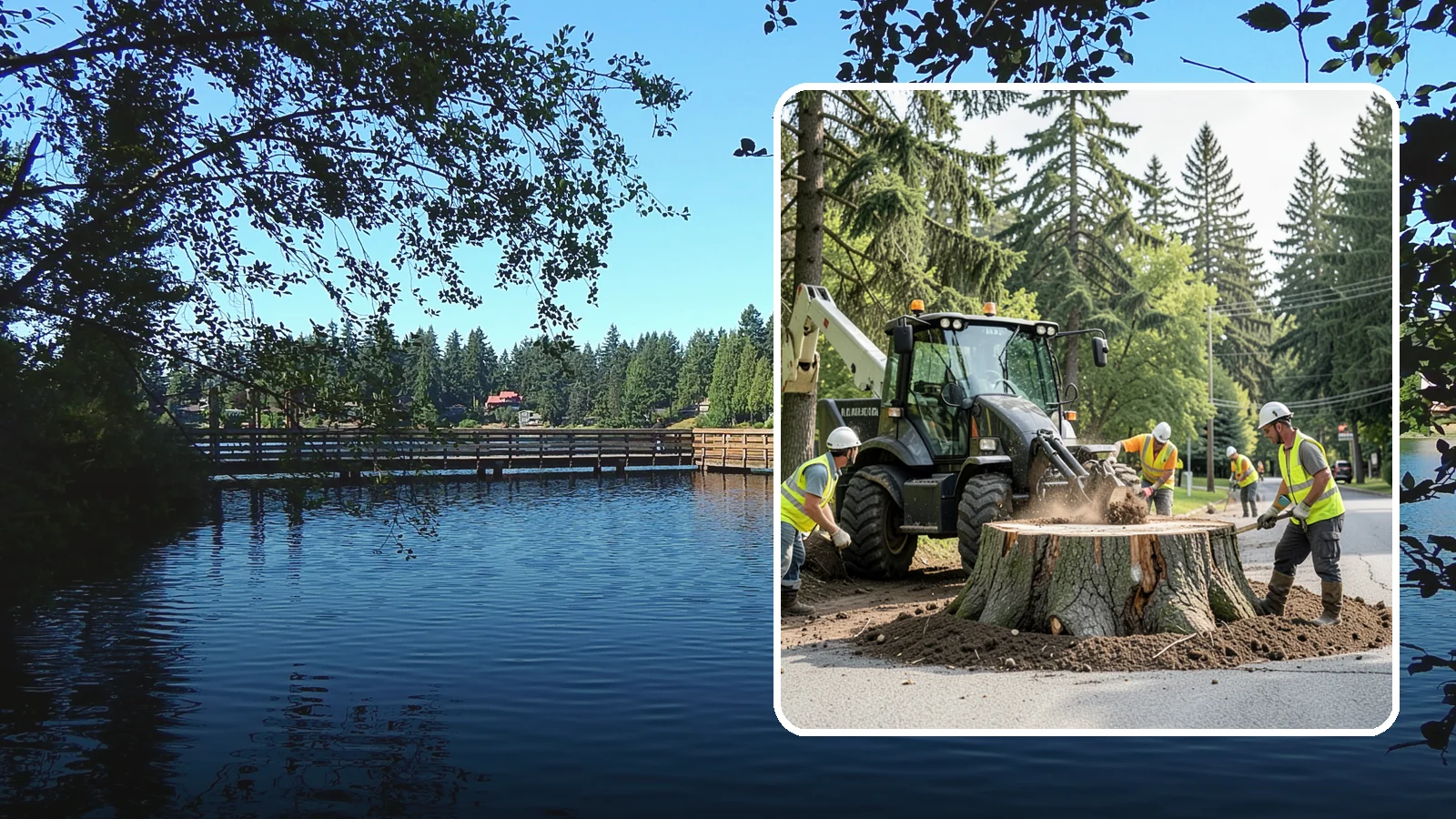 Municipal Stump Grinding in Federal Way, King County, WA - We grind and restore public tree stumps to eliminate trip hazards and prepare sites for replanting or turf across Western...