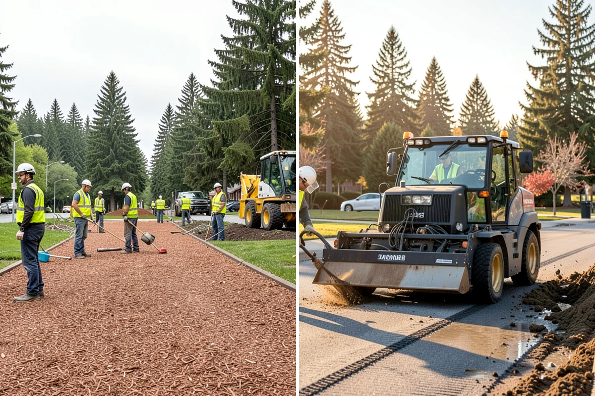 Municipal Stump Grinding in Hunts Point, King County, WA - Provide a stump list or map and we schedule utility locates for each location