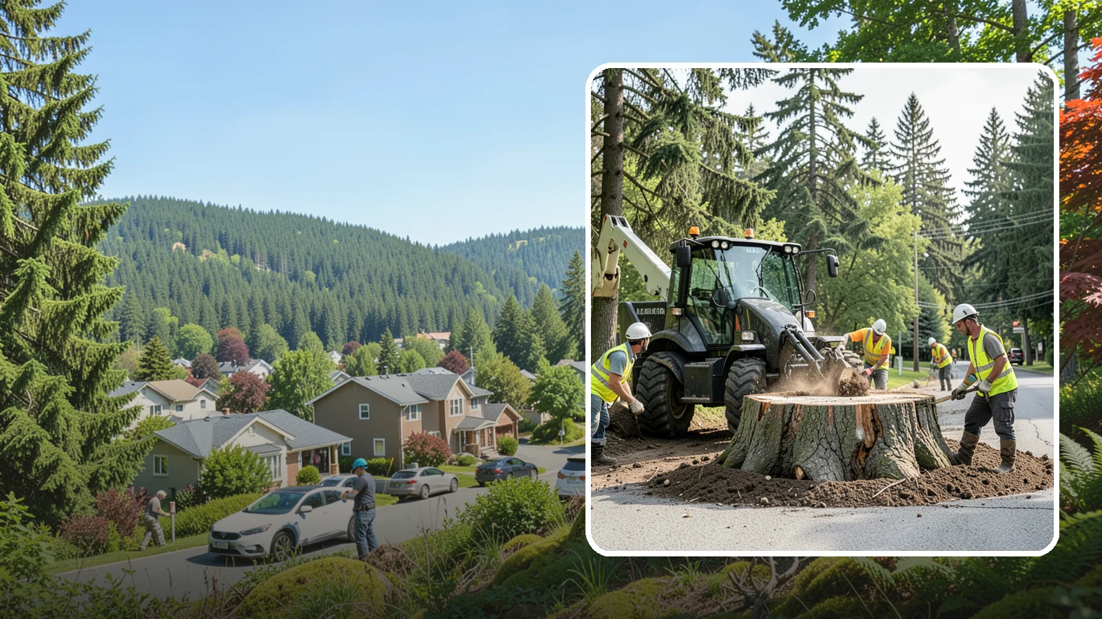 Municipal Stump Grinding in Index, Snohomish County, WA - We grind and restore public tree stumps to eliminate trip hazards and prepare sites for replanting or turf across Western...