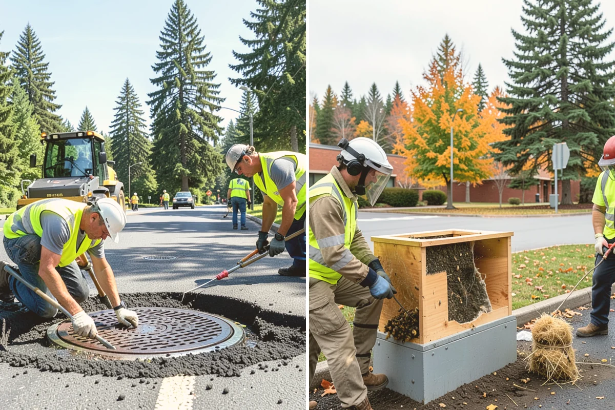 Municipal Stump Grinding in Index, Snohomish County, WA - Provide a stump list or map and we schedule utility locates for each location