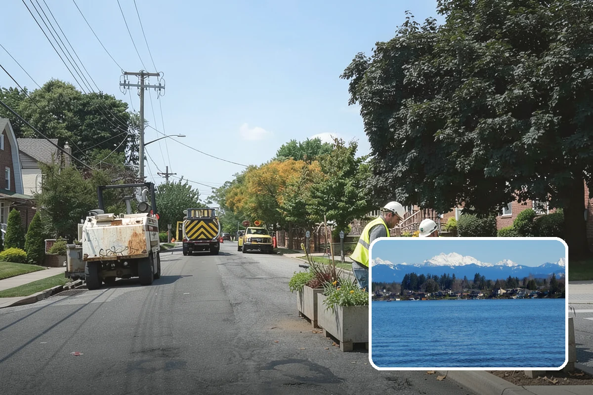 Municipal Stump Grinding in Lake Stevens, Snohomish County, WA - Below-grade grinding removes trip and mowing hazards from public spaces