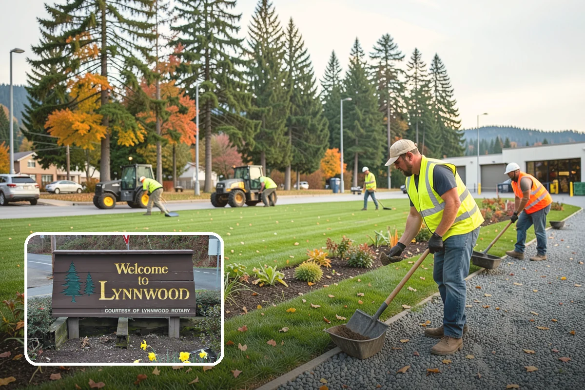 Municipal Stump Grinding in Lynnwood, Snohomish County, WA - Below-grade grinding removes trip and mowing hazards from public spaces