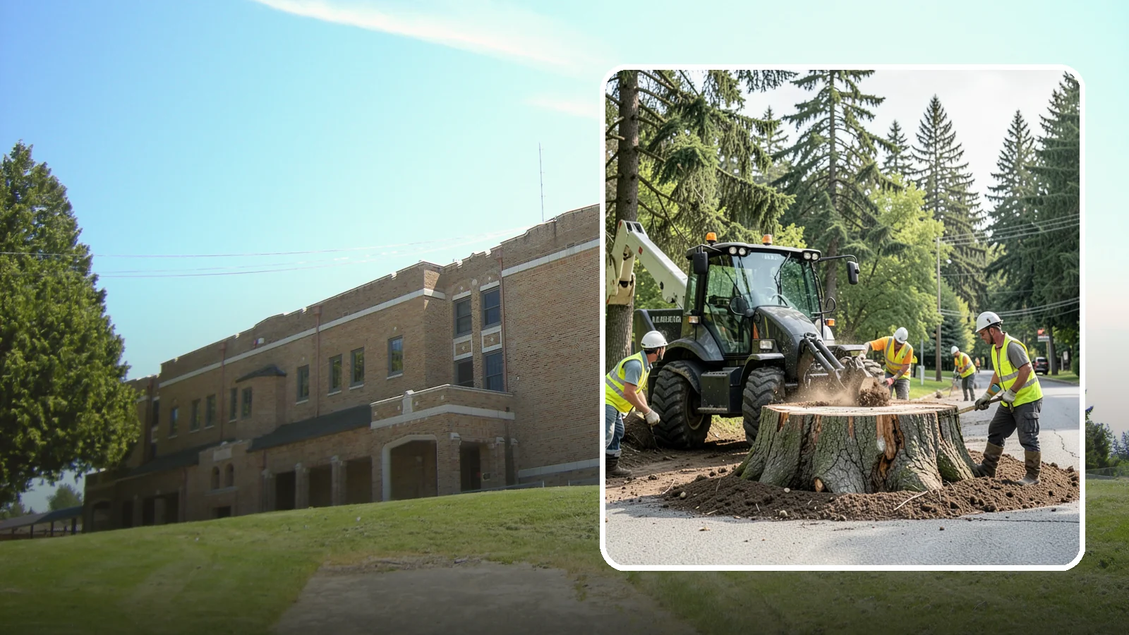 Municipal Stump Grinding in Maple Valley, King County, WA - We grind and restore public tree stumps to eliminate trip hazards and prepare sites for replanting or turf across Western...
