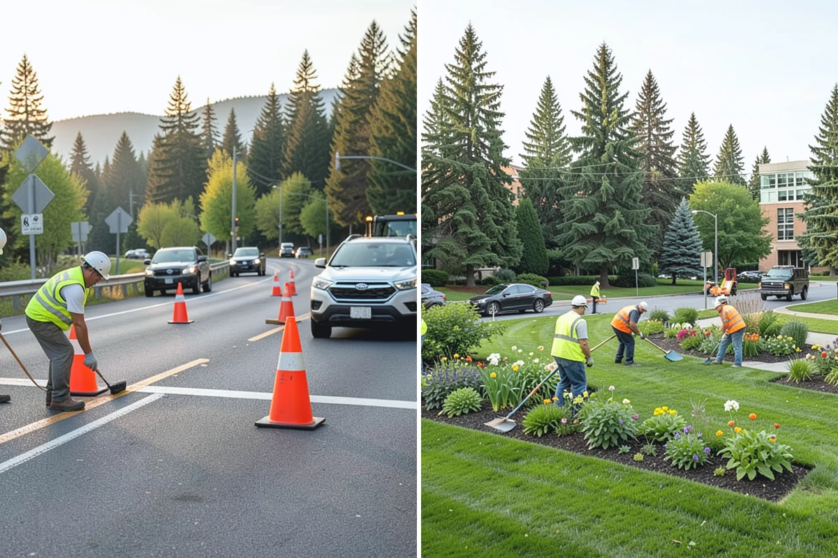 Municipal Stump Grinding in Marysville, Snohomish County, WA - Provide a stump list or map and we schedule utility locates for each location