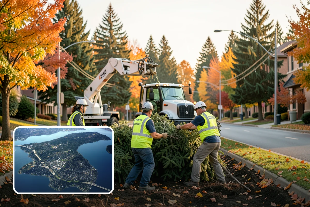 Municipal Stump Grinding in Mercer Island, King County, WA - Below-grade grinding removes trip and mowing hazards from public spaces