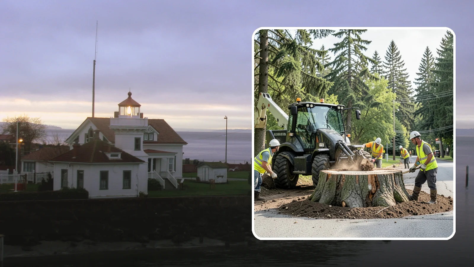Municipal Stump Grinding in Mukilteo, Snohomish County, WA - We grind and restore public tree stumps to eliminate trip hazards and prepare sites for replanting or turf across Western...