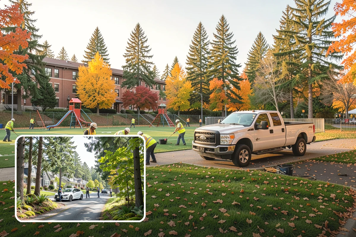 Municipal Stump Grinding in Normandy Park, King County, WA - Below-grade grinding removes trip and mowing hazards from public spaces