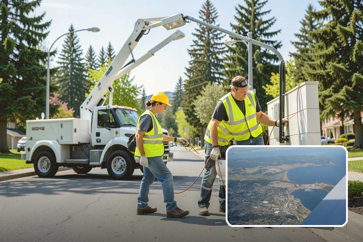 Municipal Stump Grinding in Oak Harbor, Island County, WA - Below-grade grinding removes trip and mowing hazards from public spaces
