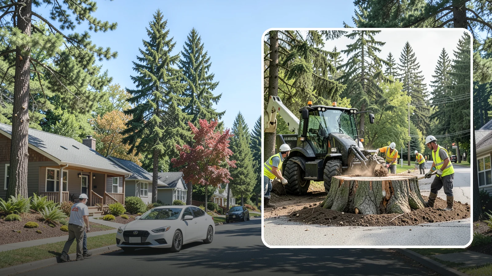 Municipal Stump Grinding in Orting, Pierce County, WA - We grind and restore public tree stumps to eliminate trip hazards and prepare sites for replanting or turf across Western...