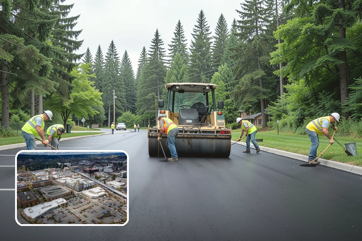 Municipal Stump Grinding in Redmond, King County, WA - Below-grade grinding removes trip and mowing hazards from public spaces