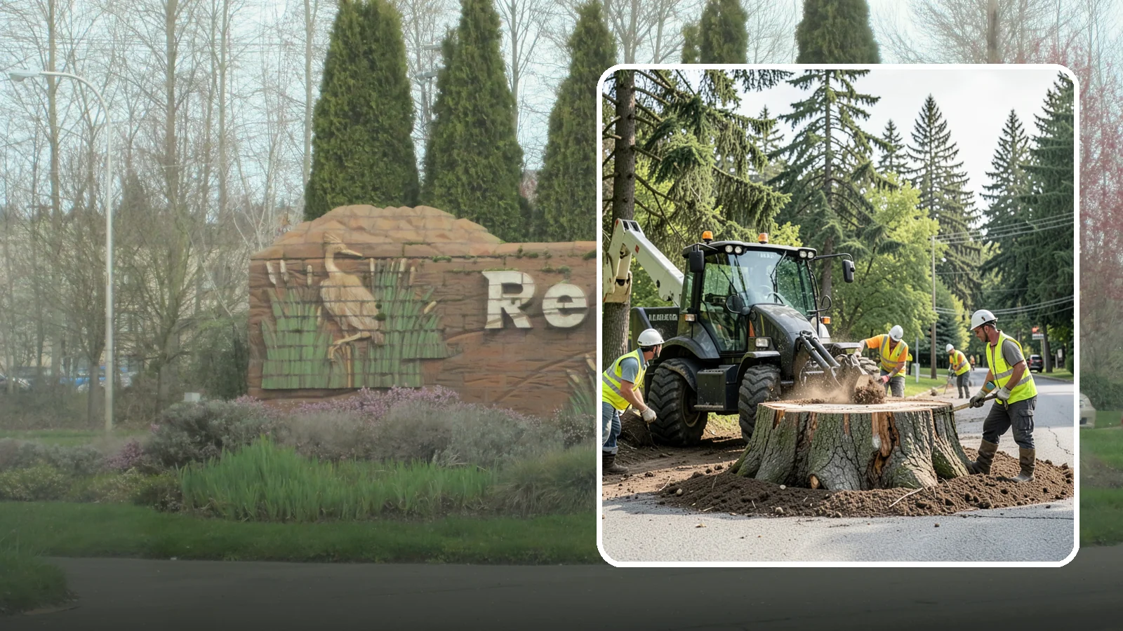 Municipal Stump Grinding in Renton, King County, WA - We grind and restore public tree stumps to eliminate trip hazards and prepare sites for replanting or turf across Western...