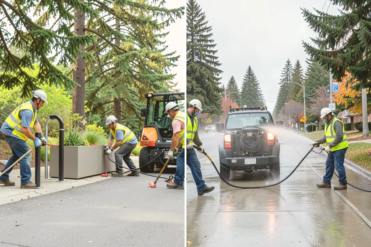 Municipal Stump Grinding in Sammamish, King County, WA - Provide a stump list or map and we schedule utility locates for each location