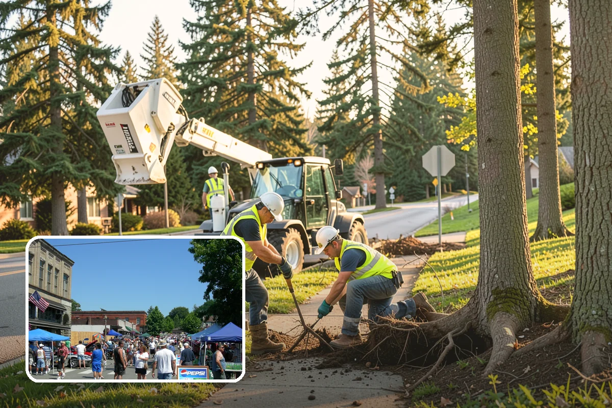 Municipal Stump Grinding in Snohomish, Snohomish County, WA - Below-grade grinding removes trip and mowing hazards from public spaces