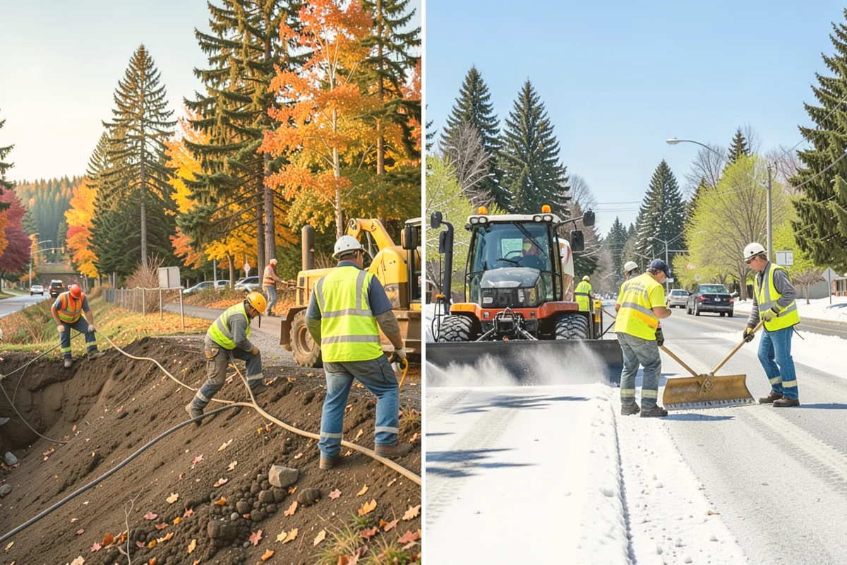Municipal Stump Grinding in Snohomish, Snohomish County, WA - Provide a stump list or map and we schedule utility locates for each location
