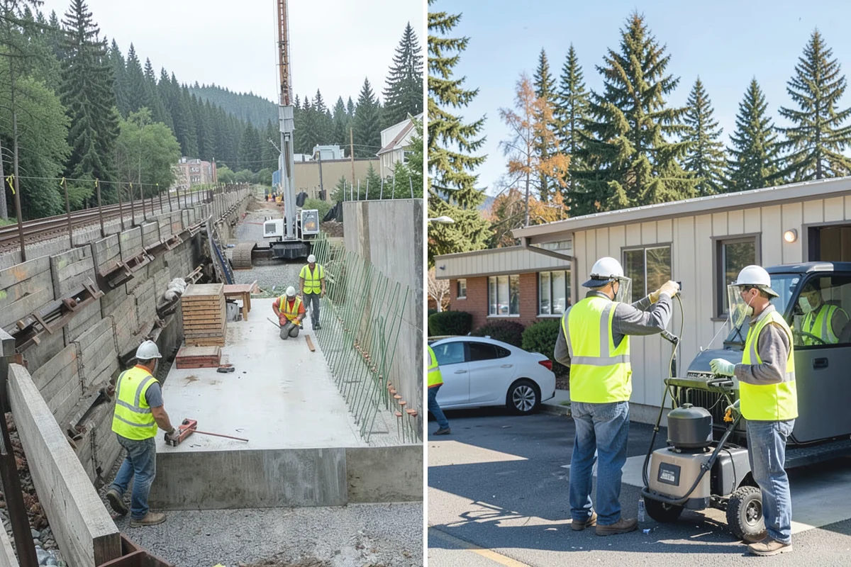 Municipal Stump Grinding in South Prairie, Pierce County, WA - Provide a stump list or map and we schedule utility locates for each location
