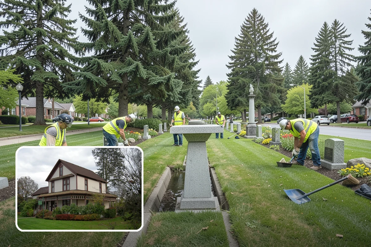 Municipal Stump Grinding in Sumner, Pierce County, WA - Below-grade grinding removes trip and mowing hazards from public spaces