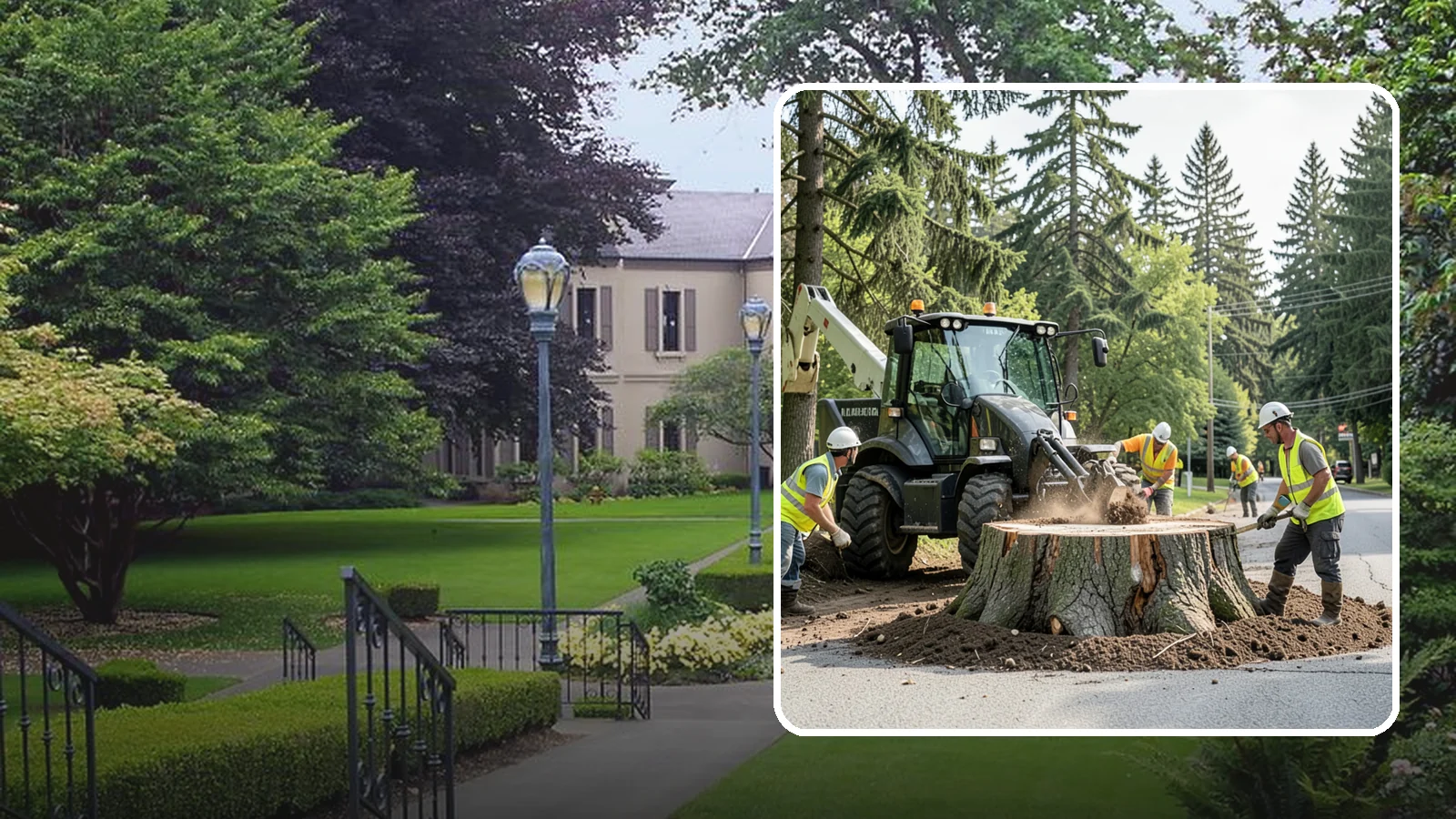Municipal Stump Grinding in Woodinville, King County, WA - We grind and restore public tree stumps to eliminate trip hazards and prepare sites for replanting or turf across Western...