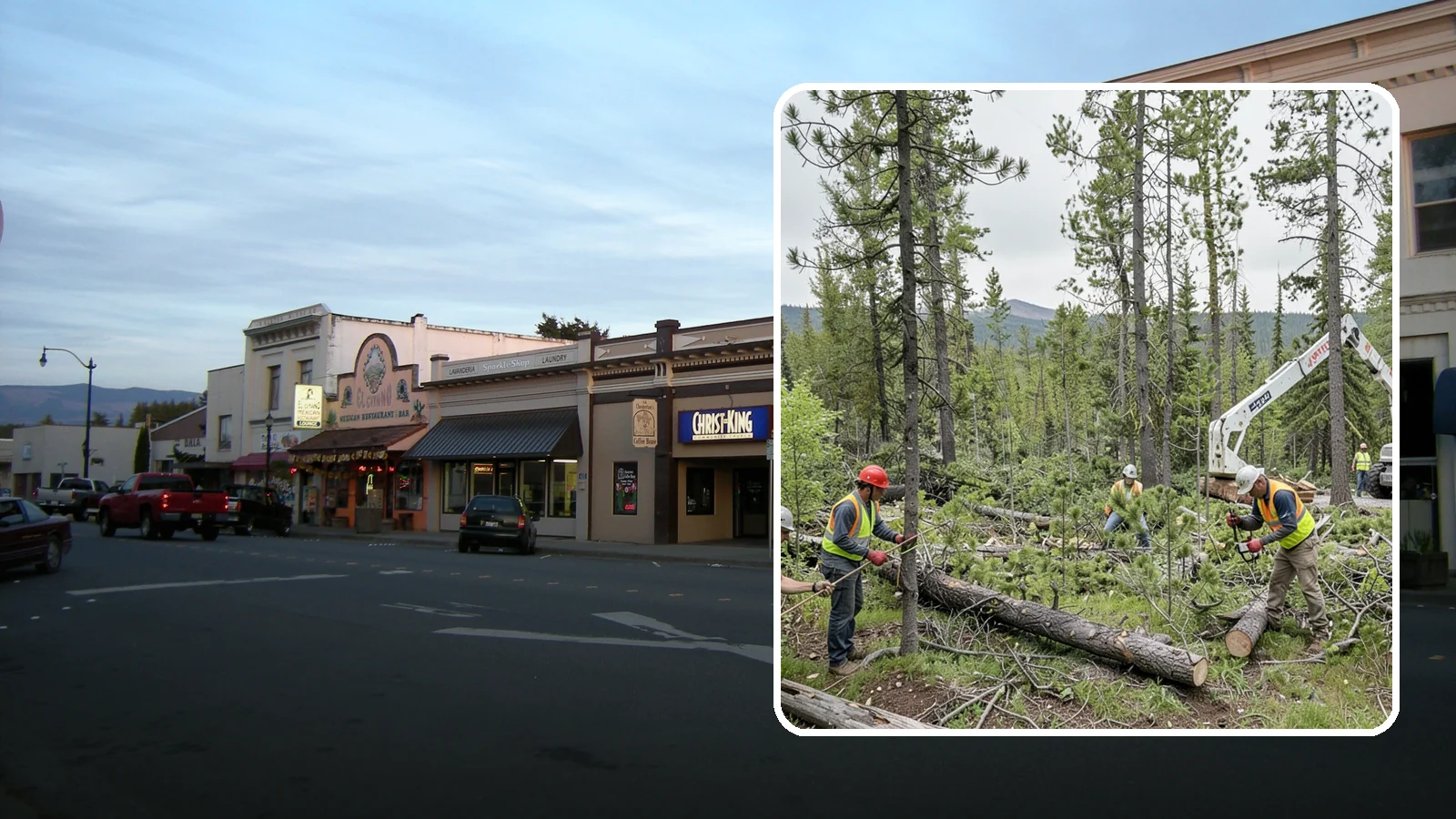 Municipal Tree Inventory in Burlington, Skagit County, WA - We build GPS-based inventories of public trees with species, condition, and maintenance data to support urban forestry planning...