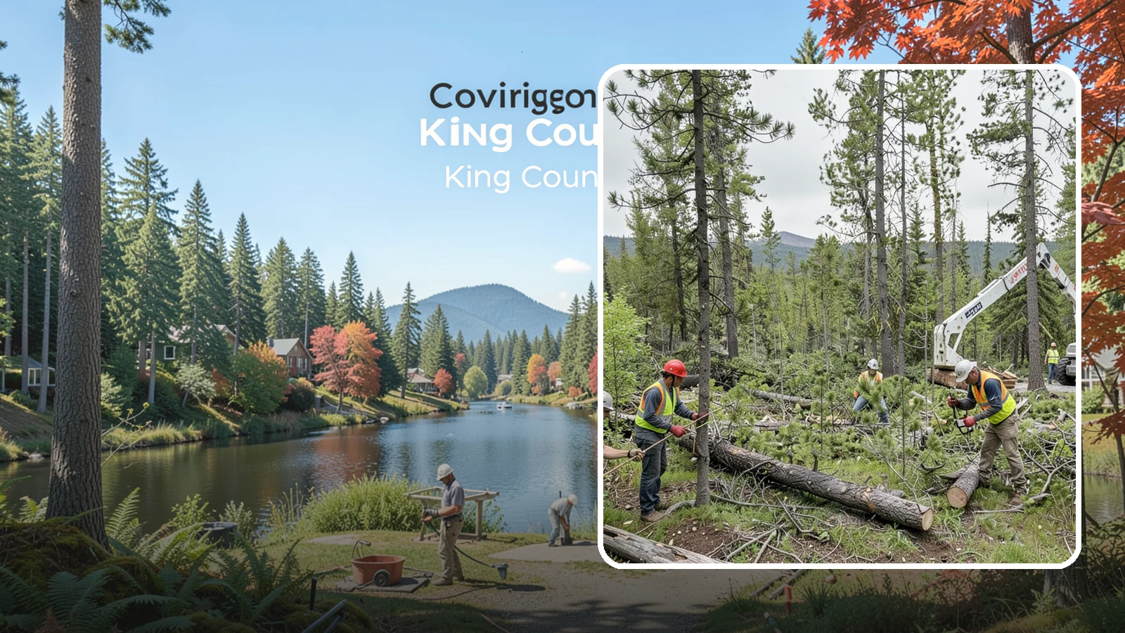 Municipal Tree Inventory in Covington, King County, WA - We build GPS-based inventories of public trees with species, condition, and maintenance data to support urban forestry planning...