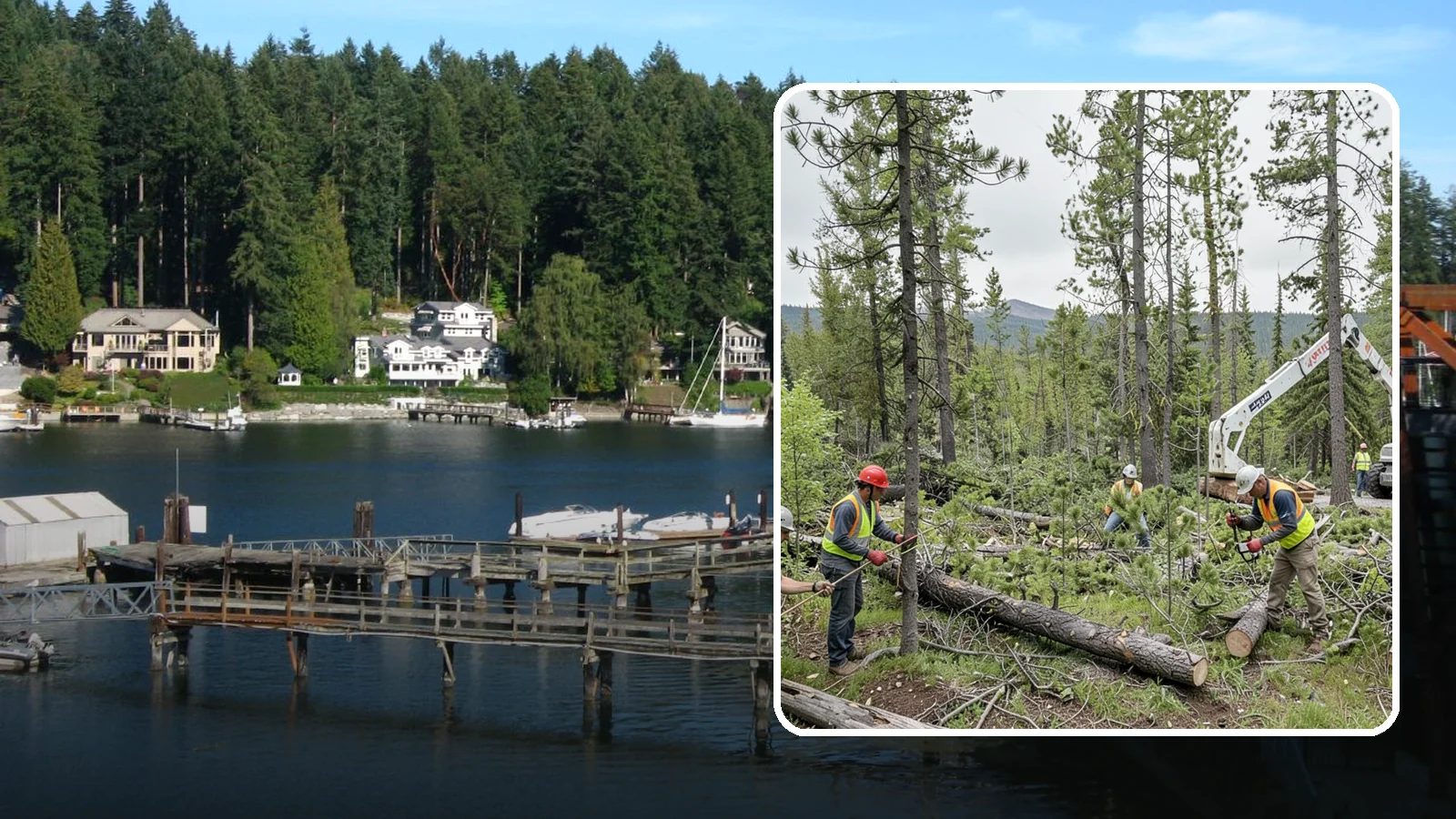 Municipal Tree Inventory in Gig Harbor, Pierce County, WA - We build GPS-based inventories of public trees with species, condition, and maintenance data to support urban forestry planning...