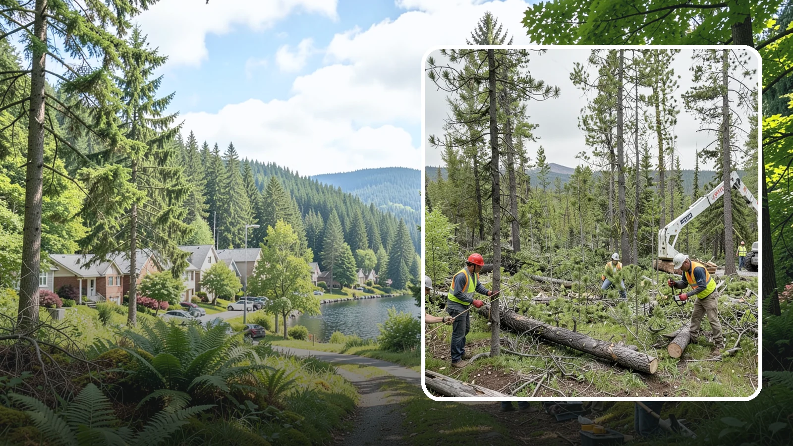 Municipal Tree Inventory in Lake Forest Park, King County, WA - We build GPS-based inventories of public trees with species, condition, and maintenance data to support urban forestry planning...