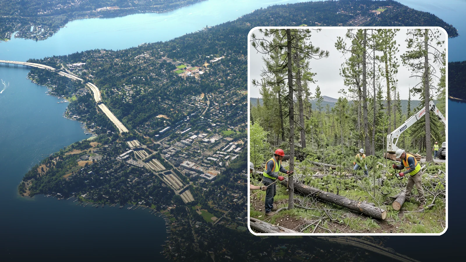 Municipal Tree Inventory in Mercer Island, King County, WA - We build GPS-based inventories of public trees with species, condition, and maintenance data to support urban forestry planning...