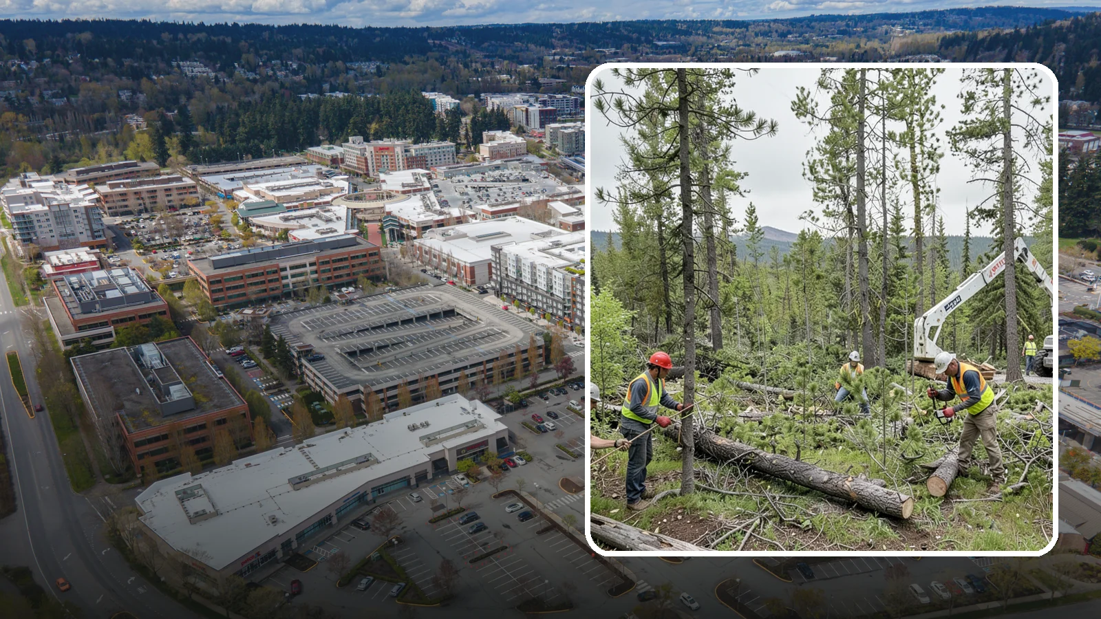 Municipal Tree Inventory in Redmond, King County, WA - We build GPS-based inventories of public trees with species, condition, and maintenance data to support urban forestry planning...