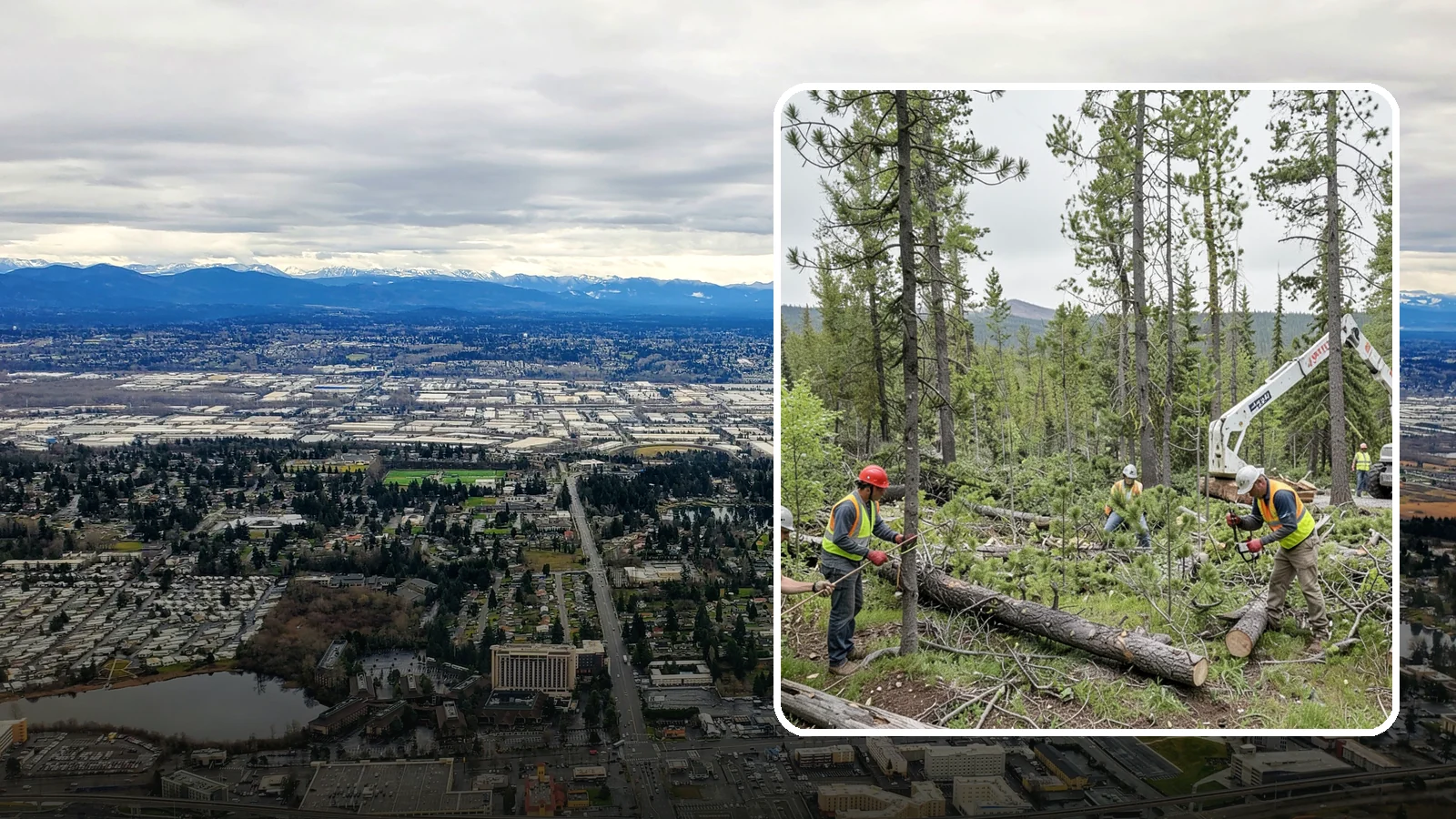 Municipal Tree Inventory in SeaTac, King County, WA - We build GPS-based inventories of public trees with species, condition, and maintenance data to support urban forestry planning...