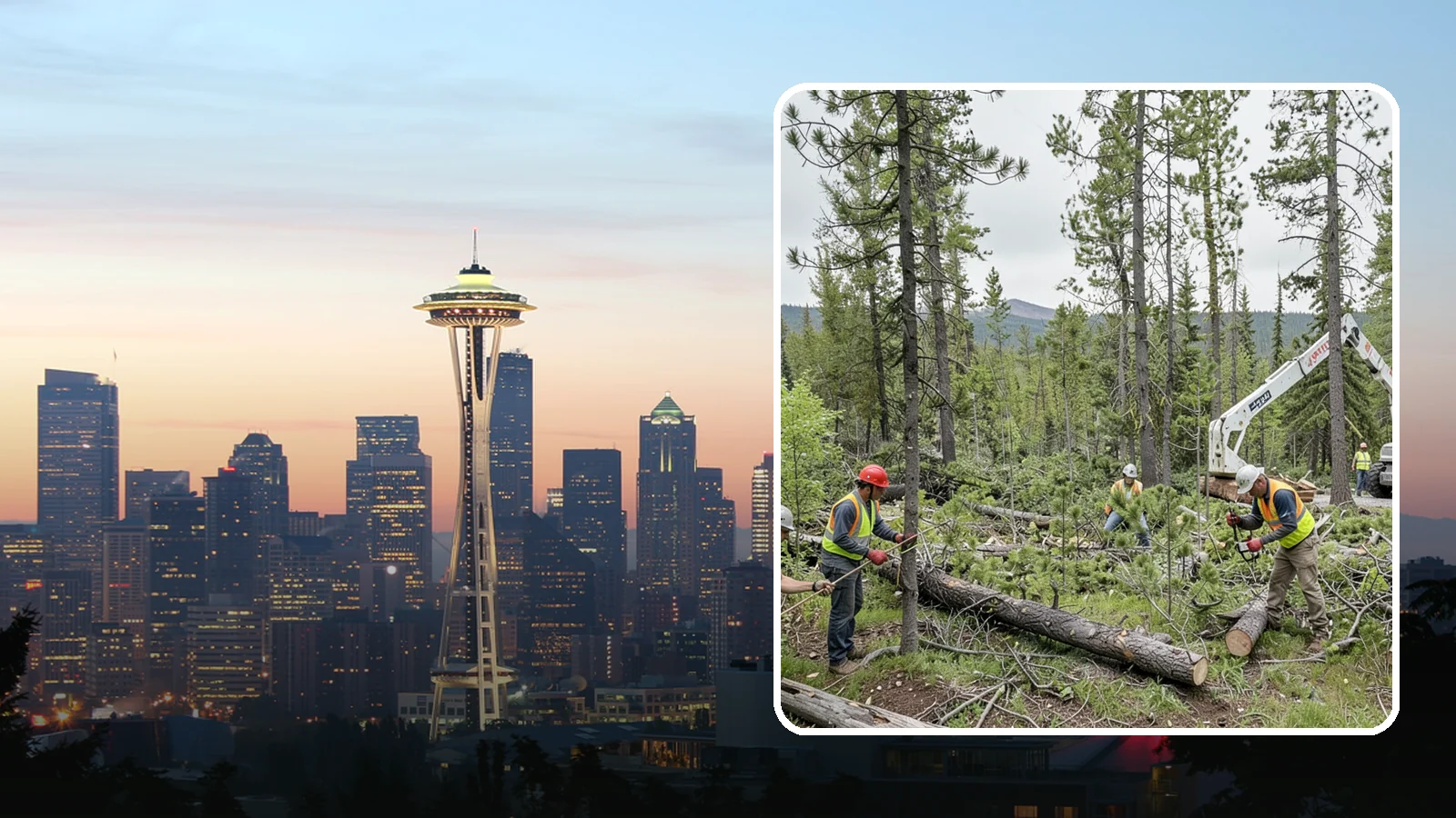 Municipal Tree Inventory in Seattle, King County, WA - We build GPS-based inventories of public trees with species, condition, and maintenance data to support urban forestry planning...