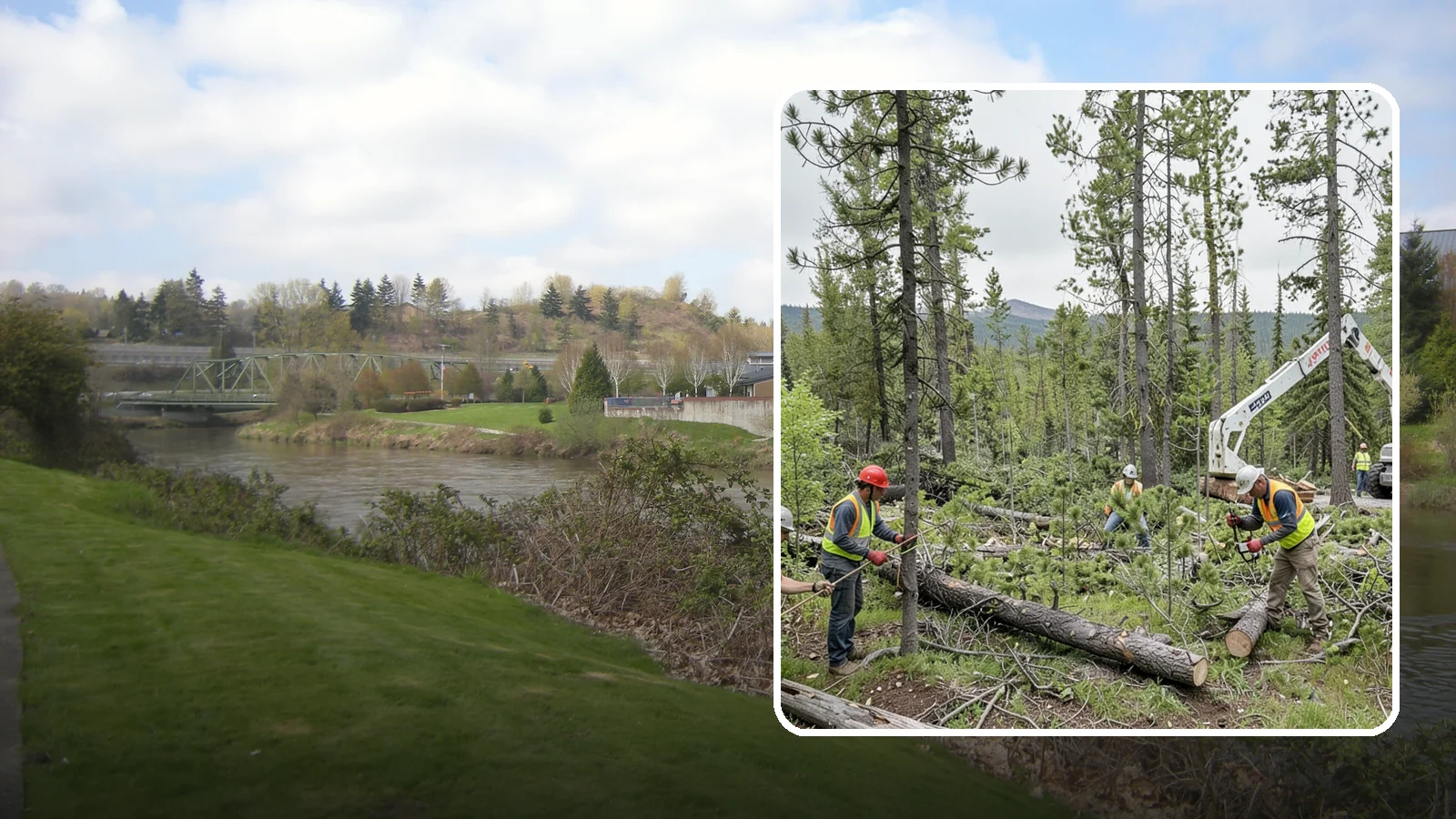 Municipal Tree Inventory in Tukwila, King County, WA - We build GPS-based inventories of public trees with species, condition, and maintenance data to support urban forestry planning...