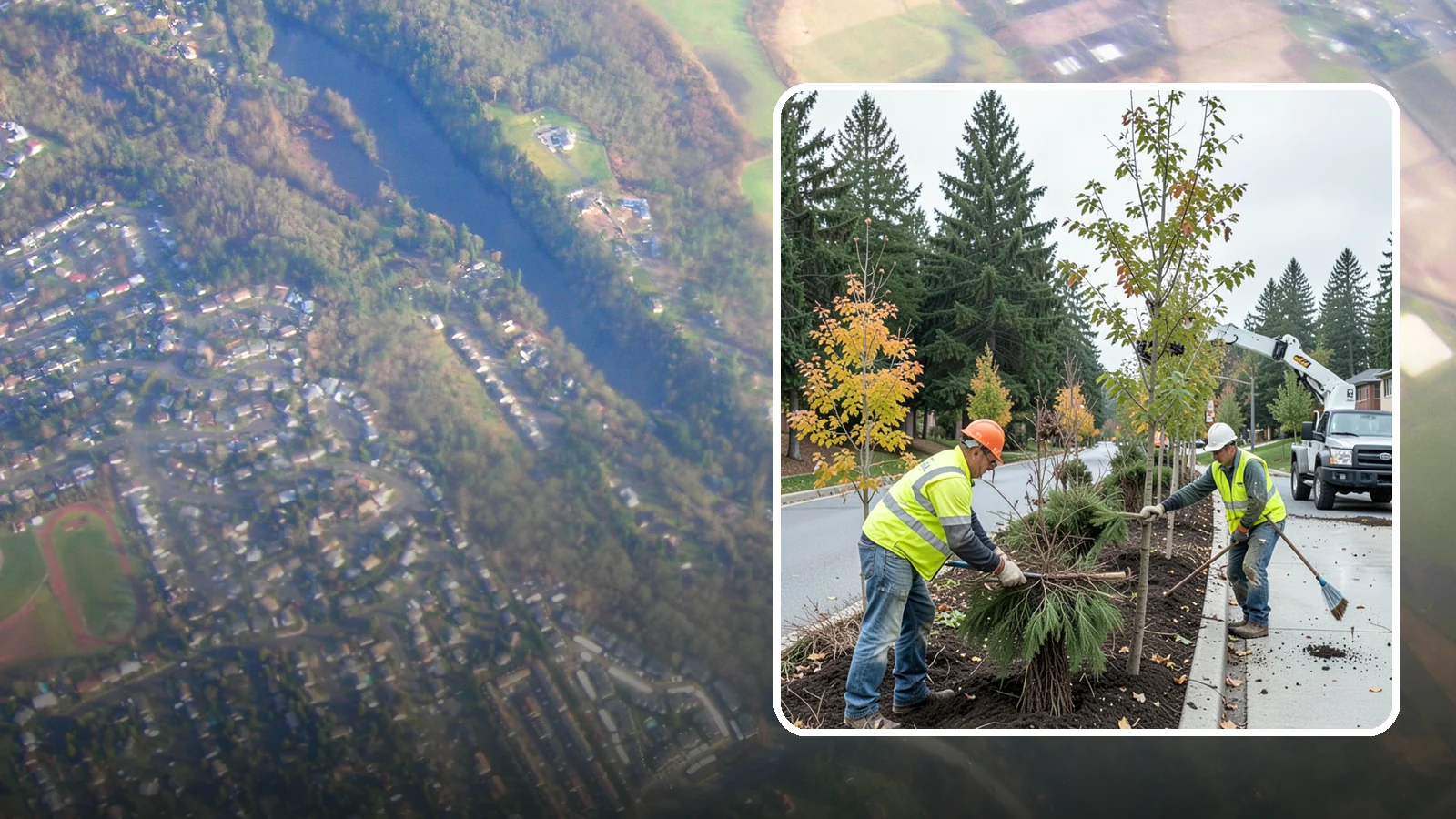 Municipal Tree Planting in Algona, King County, WA - We plant right-tree-right-place public trees with establishment care for streets, parks, and civic sites across Western...