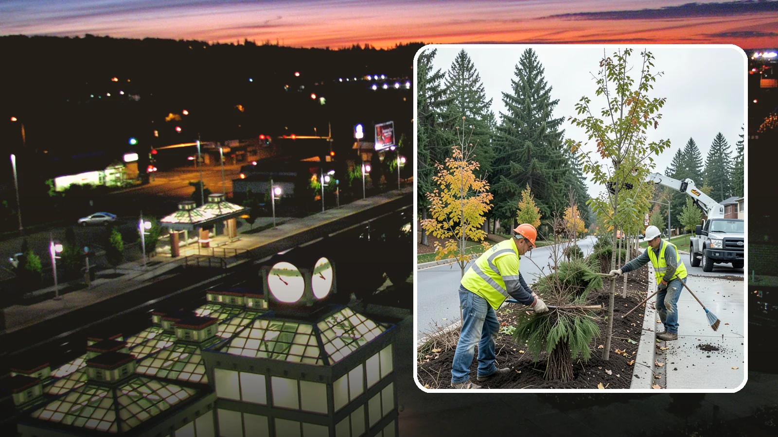 Municipal Tree Planting in Auburn, King County, WA - We plant right-tree-right-place public trees with establishment care for streets, parks, and civic sites across Western...