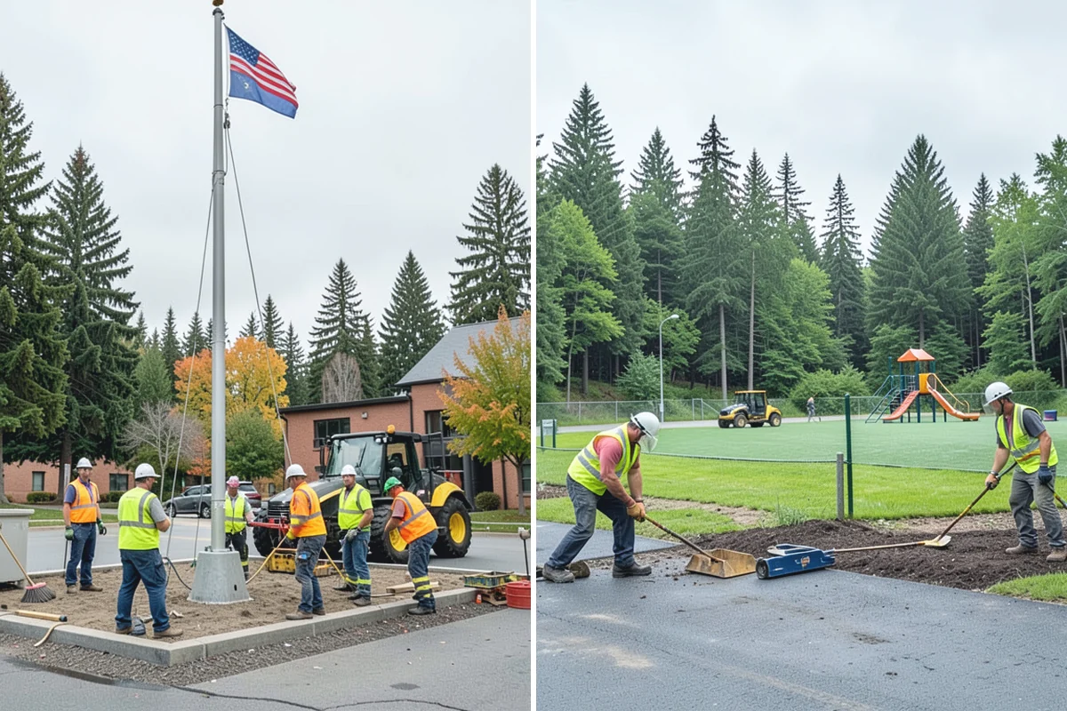 Municipal Tree Planting in Beaux Arts Village, King County, WA - We confirm species, quantities, and locations against your approved planting list