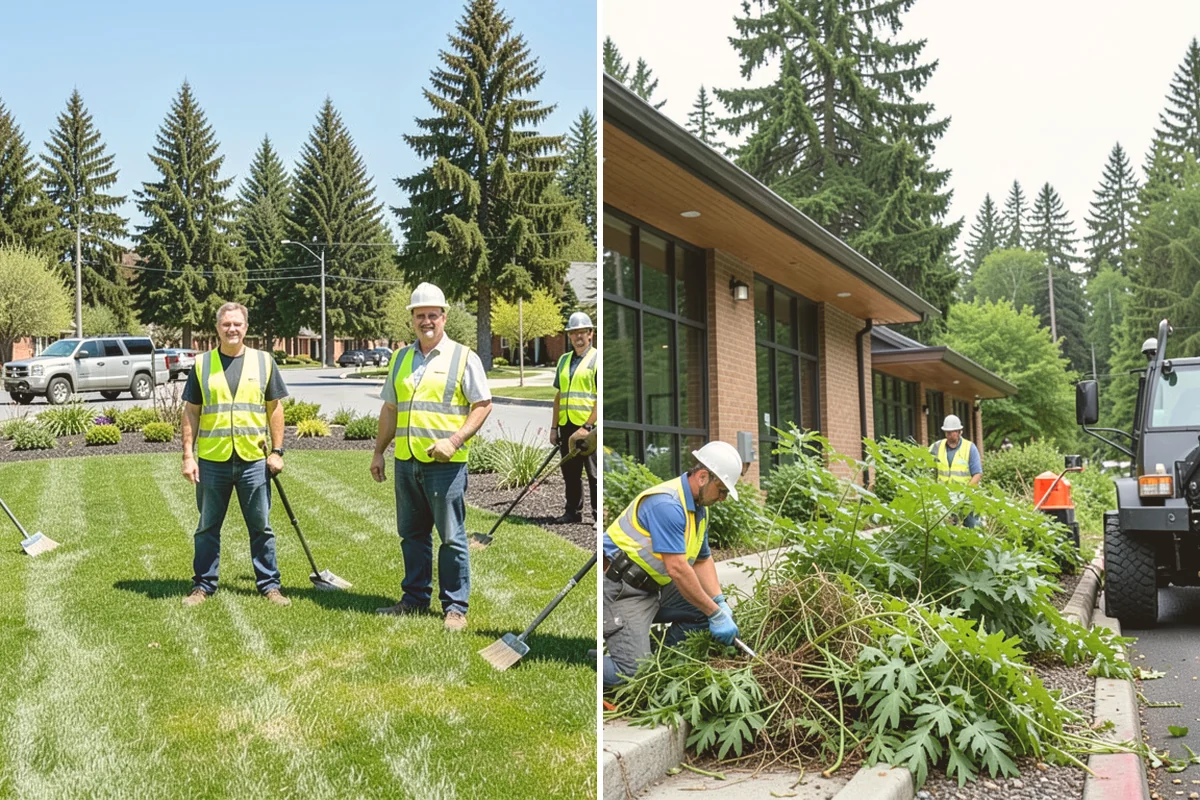 Municipal Tree Planting in Bellevue, King County, WA - We confirm species, quantities, and locations against your approved planting list