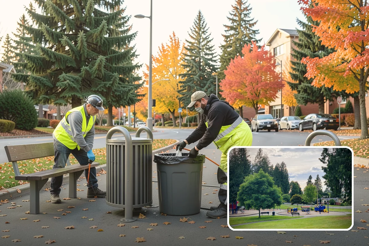 Municipal Tree Planting in Bonney Lake, Pierce County, WA - Species matched to site conditions reduces future conflicts and replacements
