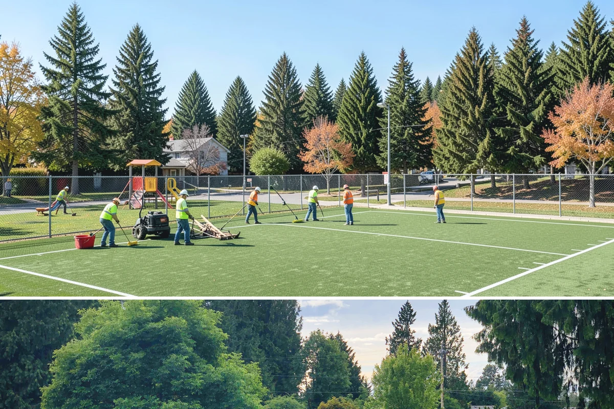 Municipal Tree Planting in Bonney Lake, Pierce County, WA - Fall and early spring are the preferred planting windows in Western Washington, giving roots time to establish before summer heat.
