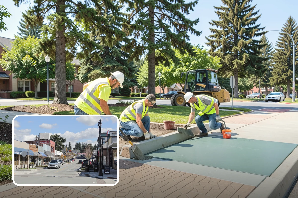 Municipal Tree Planting in Bothell, King County, WA - Species matched to site conditions reduces future conflicts and replacements