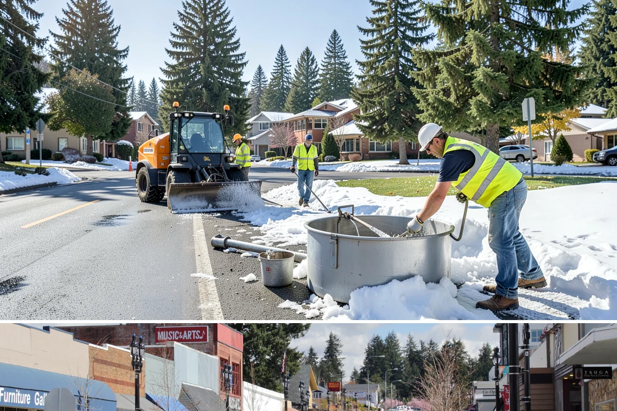 Municipal Tree Planting in Bothell, King County, WA - Fall and early spring are the preferred planting windows in Western Washington, giving roots time to establish before summer heat.