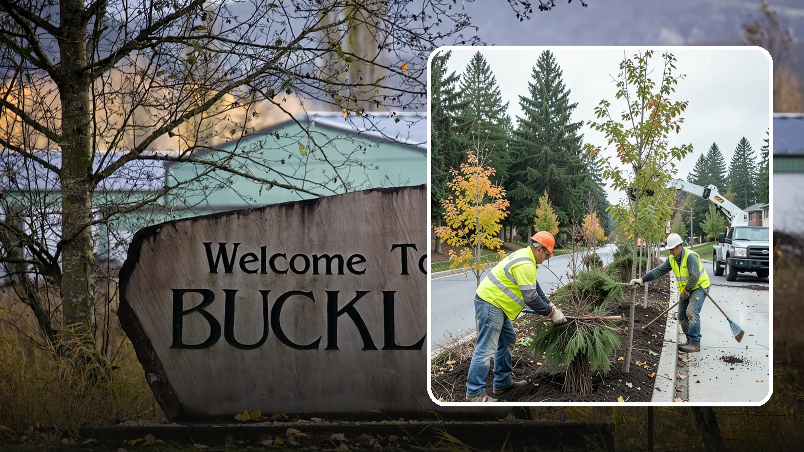 Municipal Tree Planting in Buckley, Pierce County, WA - We plant right-tree-right-place public trees with establishment care for streets, parks, and civic sites across Western...