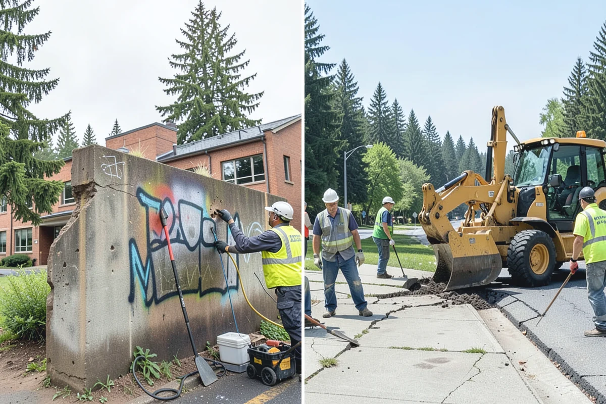 Municipal Tree Planting in Buckley, Pierce County, WA - We confirm species, quantities, and locations against your approved planting list
