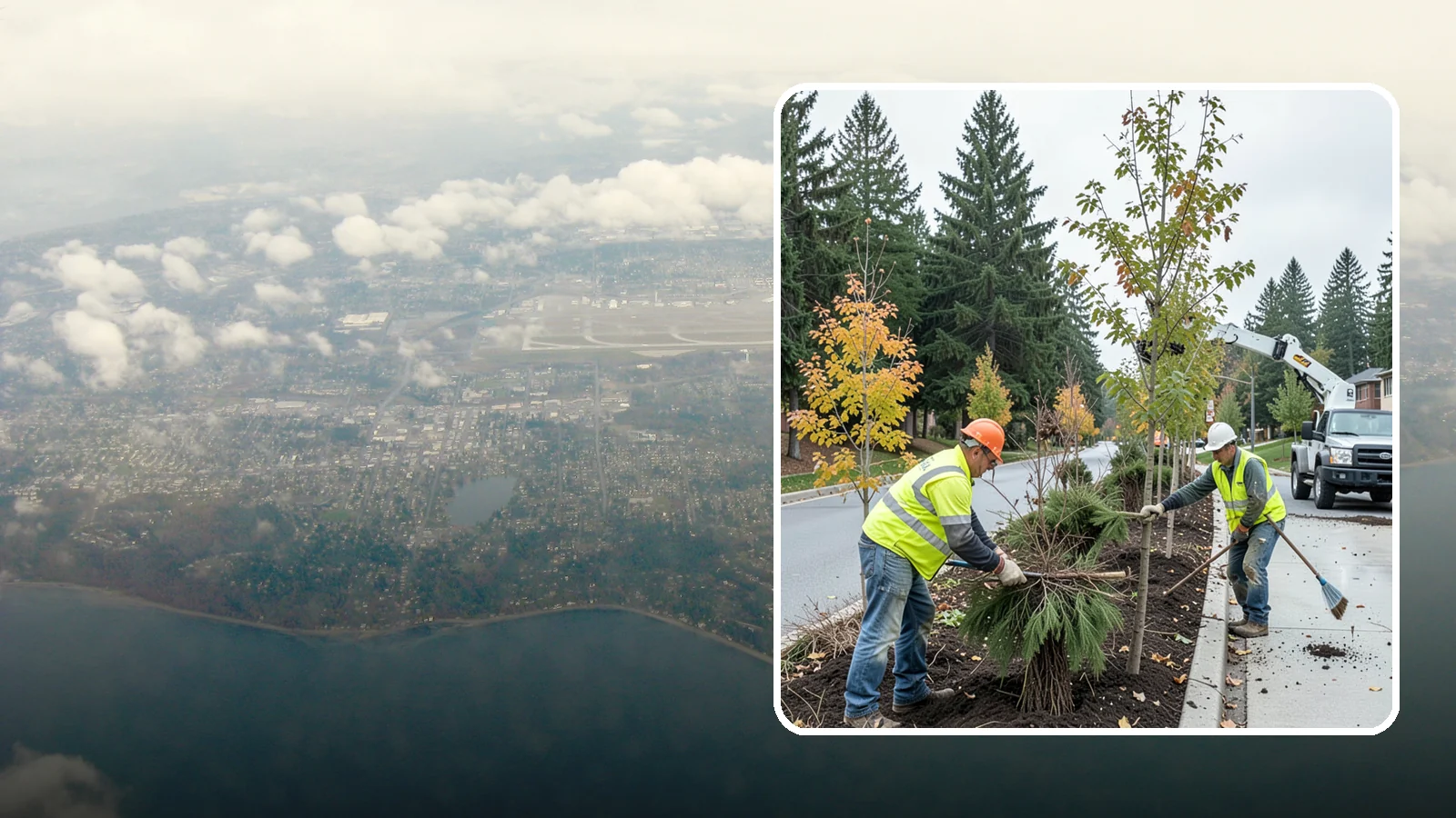 Municipal Tree Planting in Burien, King County, WA - We plant right-tree-right-place public trees with establishment care for streets, parks, and civic sites across Western...