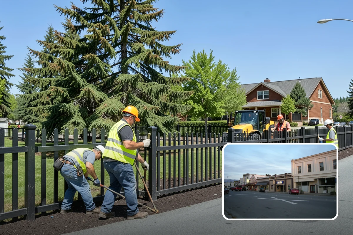 Municipal Tree Planting in Burlington, Skagit County, WA - Species matched to site conditions reduces future conflicts and replacements