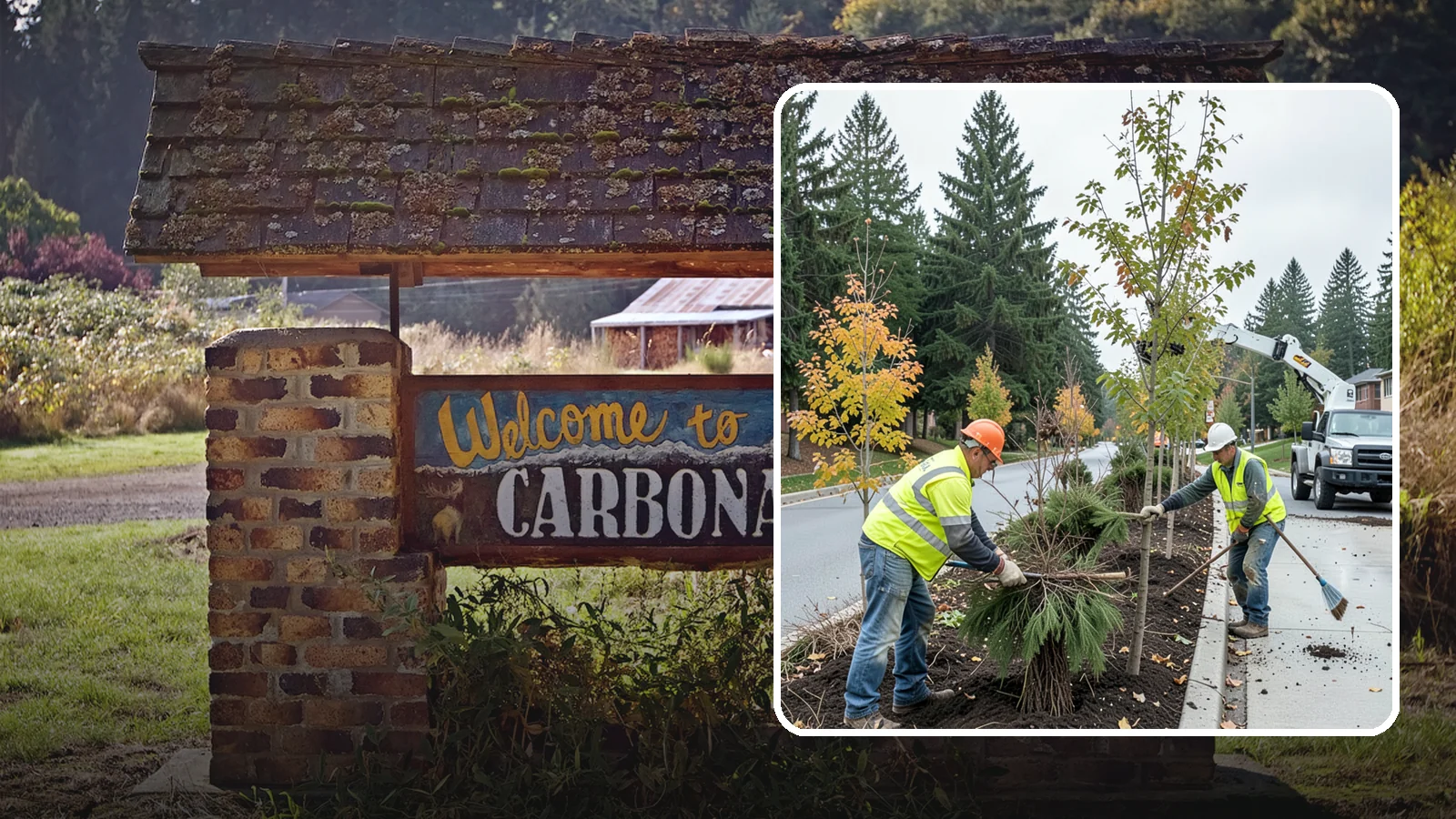 Municipal Tree Planting in Carbonado, Pierce County, WA - We plant right-tree-right-place public trees with establishment care for streets, parks, and civic sites across Western...