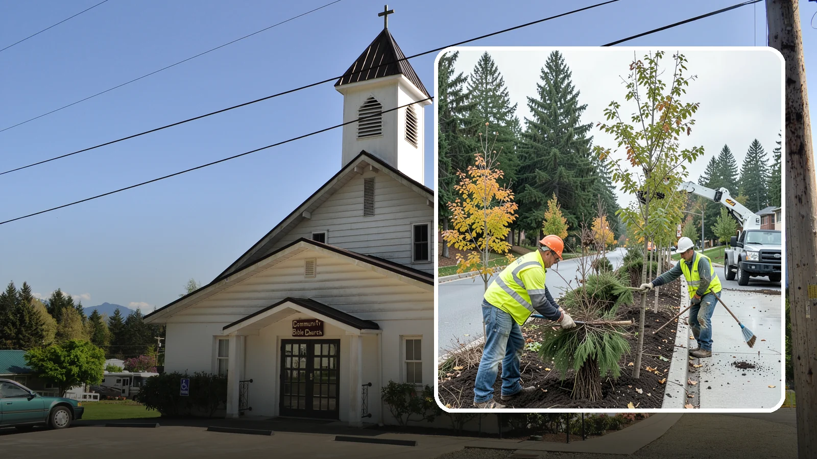 Municipal Tree Planting in Concrete, Skagit County, WA - We plant right-tree-right-place public trees with establishment care for streets, parks, and civic sites across Western...
