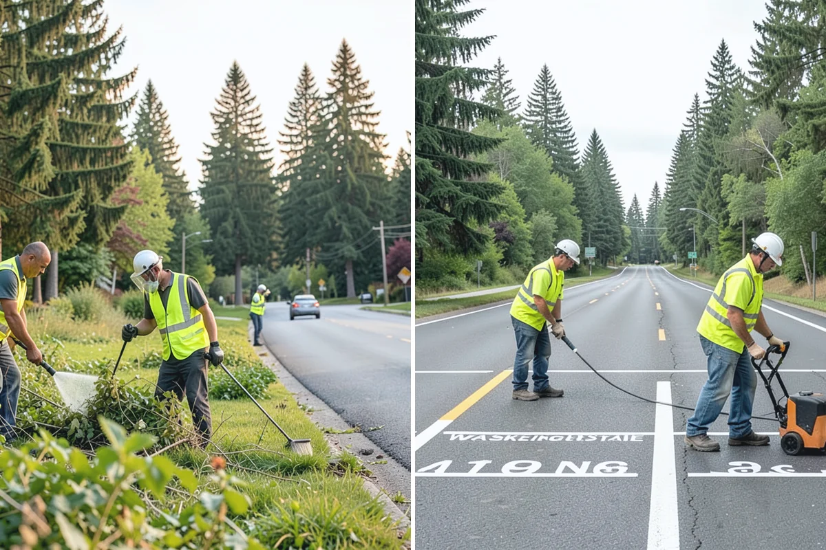 Municipal Tree Planting in Darrington, Snohomish County, WA - We confirm species, quantities, and locations against your approved planting list