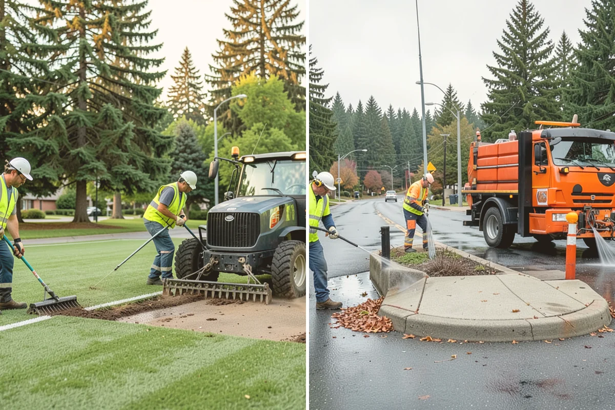 Municipal Tree Planting in Eatonville, Pierce County, WA - We confirm species, quantities, and locations against your approved planting list